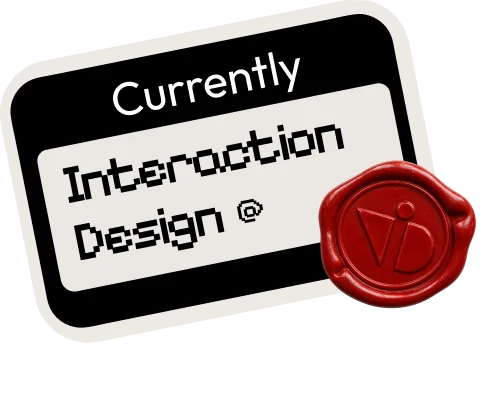 Sticker: currently, interaction design